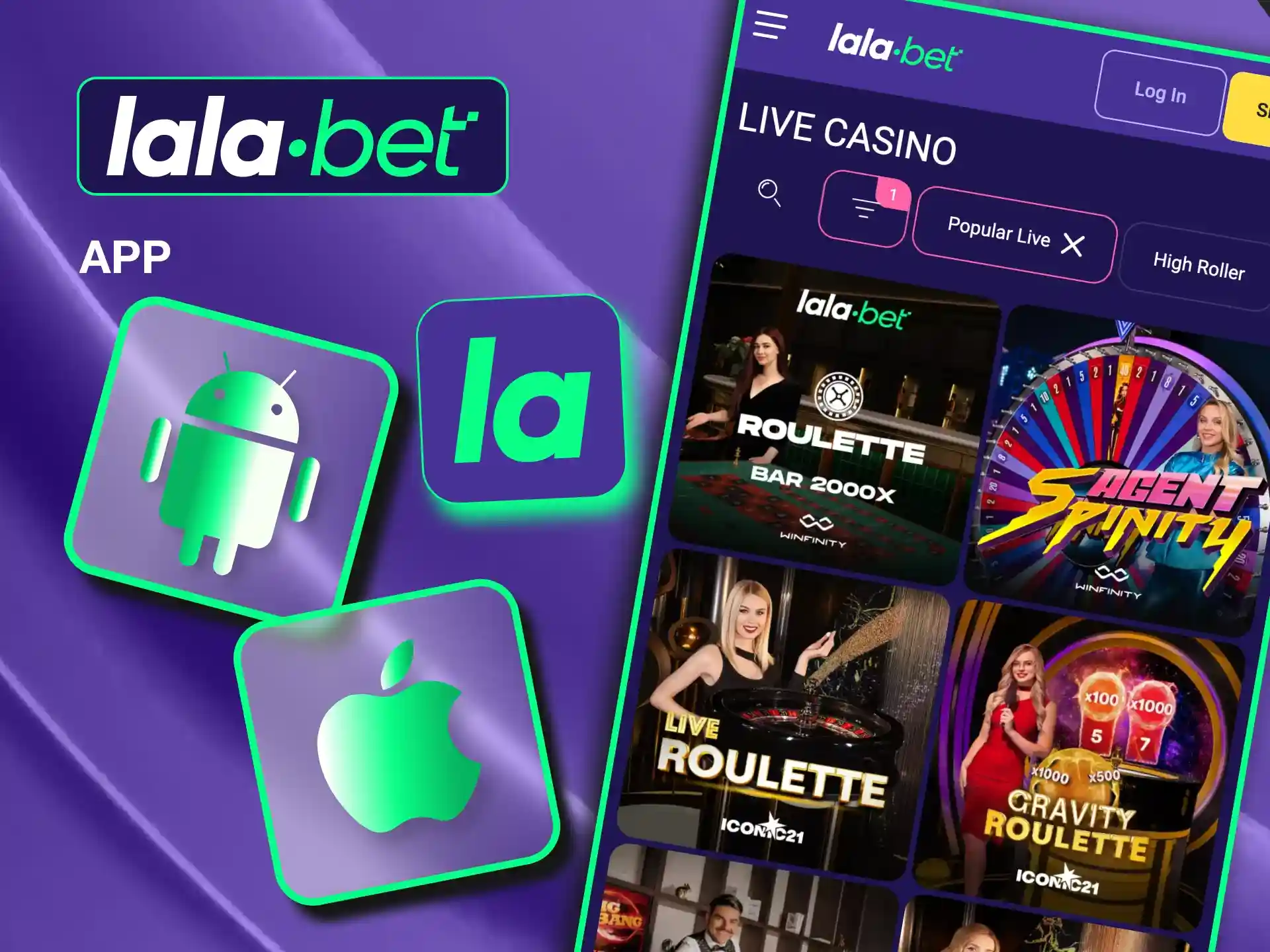 De Lalabet casino app voor Android en iOS zorgt voor gemakkelijk spelen met exclusieve bonusaanbiedingen.