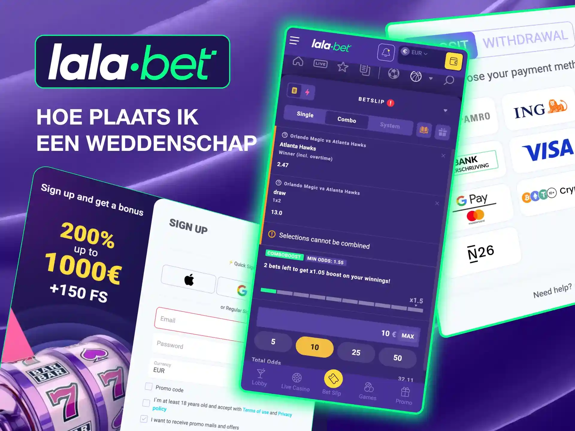 Learn how to place bets on Lalabet with simple steps from account creation to wager confirmation.